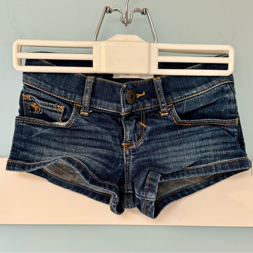 Abercrombie Kids jeans shorts size 8